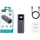 Портативное зарядное устройство (павербанк) Choetech B670 25200mAh 140W Black (B670-CCGY)