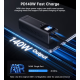 Портативное зарядное устройство (павербанк) Choetech B670 25200mAh 140W Black (B670-CCGY)