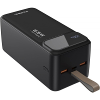 Портативний зарядний пристрій (павербанк) Choetech B733 50000mAh PD 65W Black (B733-CCBK)