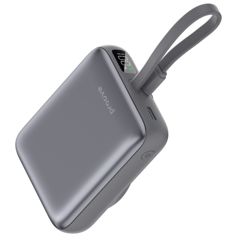 Портативное зарядное устройство (павербанк) Proove Neutron 22.5W 10000mAh Gray (PBNE22022203)