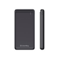 ColorWay Slim 10000mAh Black (CW-PB100LPF2BK)