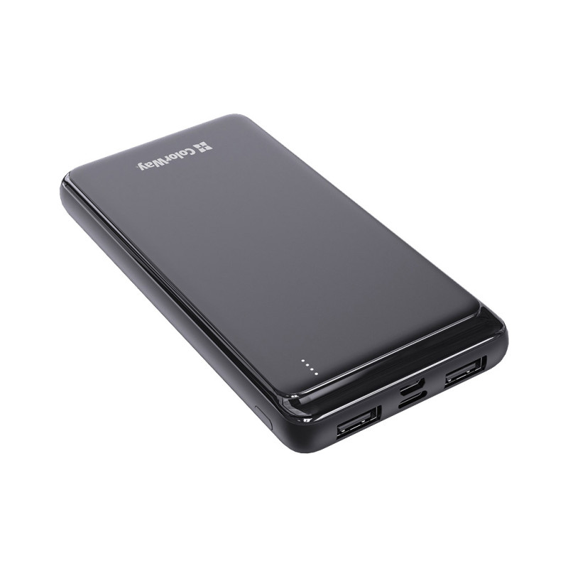 ColorWay Slim 10000mAh Black (CW-PB100LPF2BK)