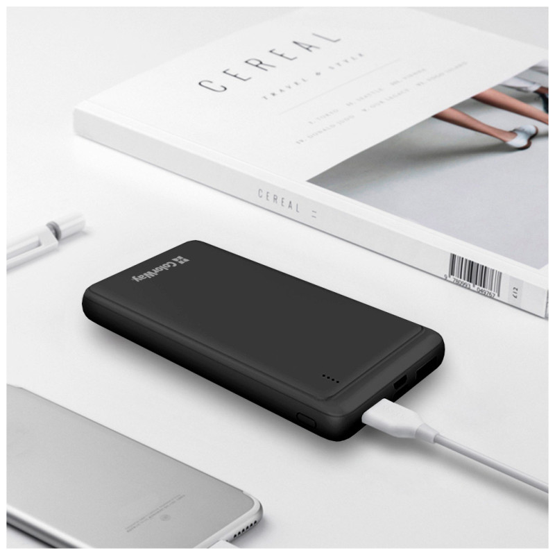 ColorWay Slim 10000mAh Black (CW-PB100LPF2BK)