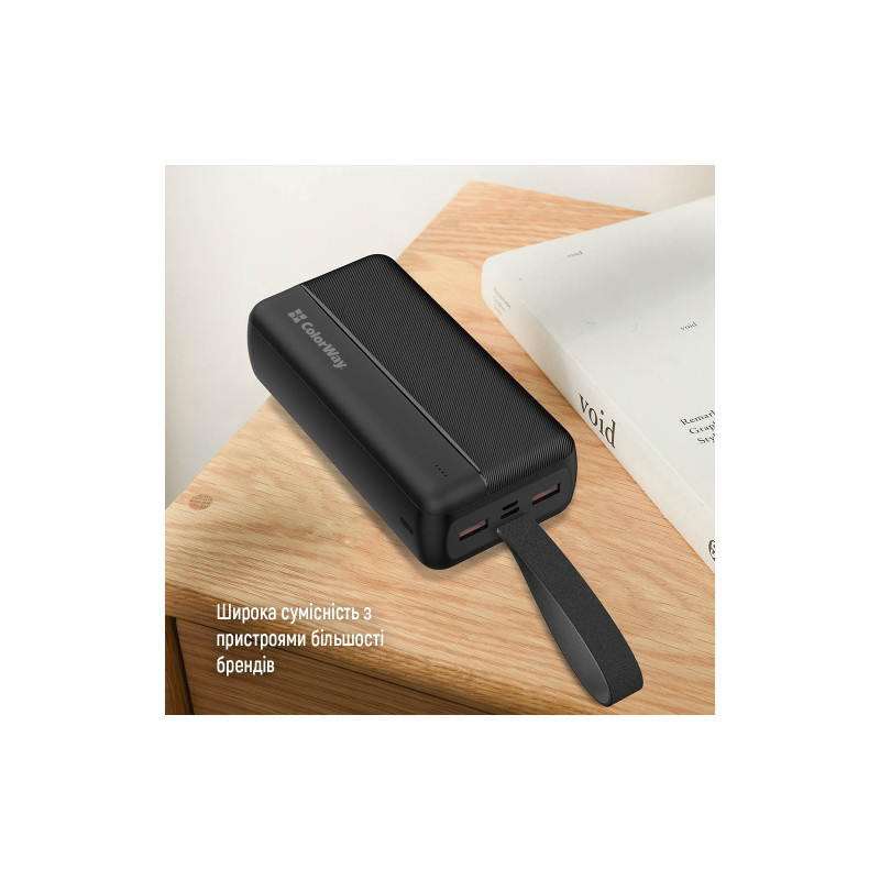 ColorWay 30000 mAh High-power 2 Black (CW-PB300LPC2BK-PD)