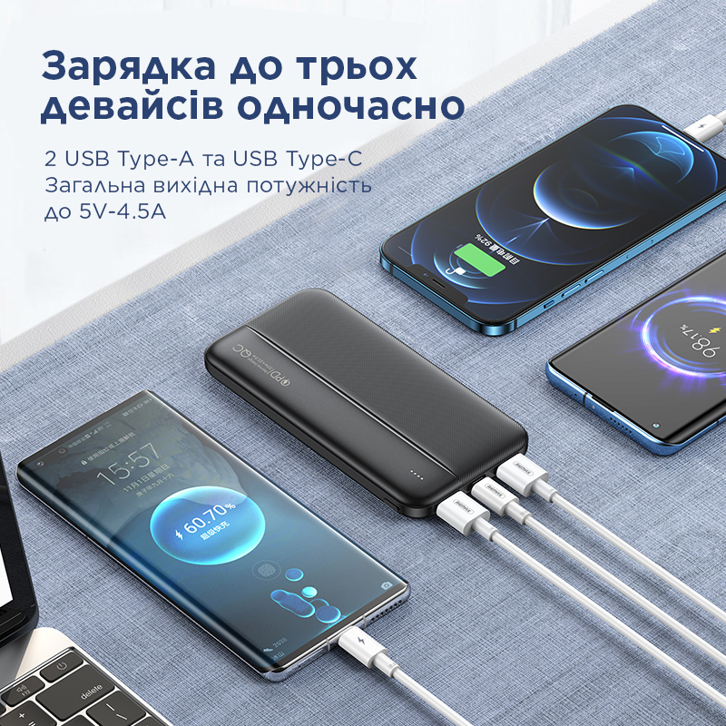 REMAX RPP-212 Tinyl 10000mAh Black