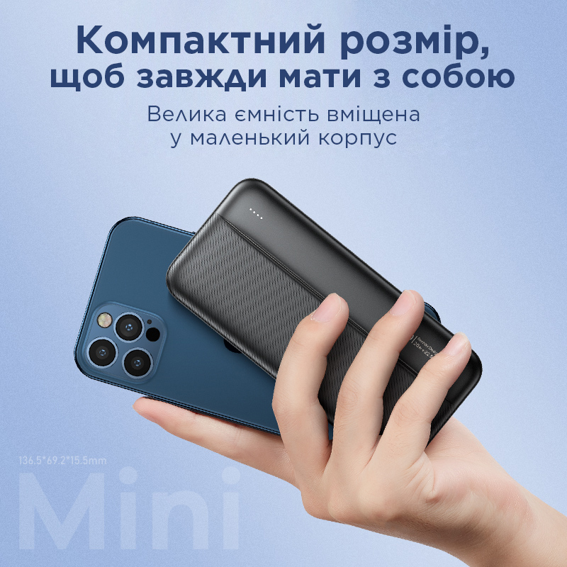 REMAX RPP-212 Tinyl 10000mAh Black