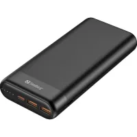 Портативний зарядний пристрій (павербанк) Sandberg PD 65W 3A QC3.0 20000 mAh, USB, 2хType-C OUT (420-62)