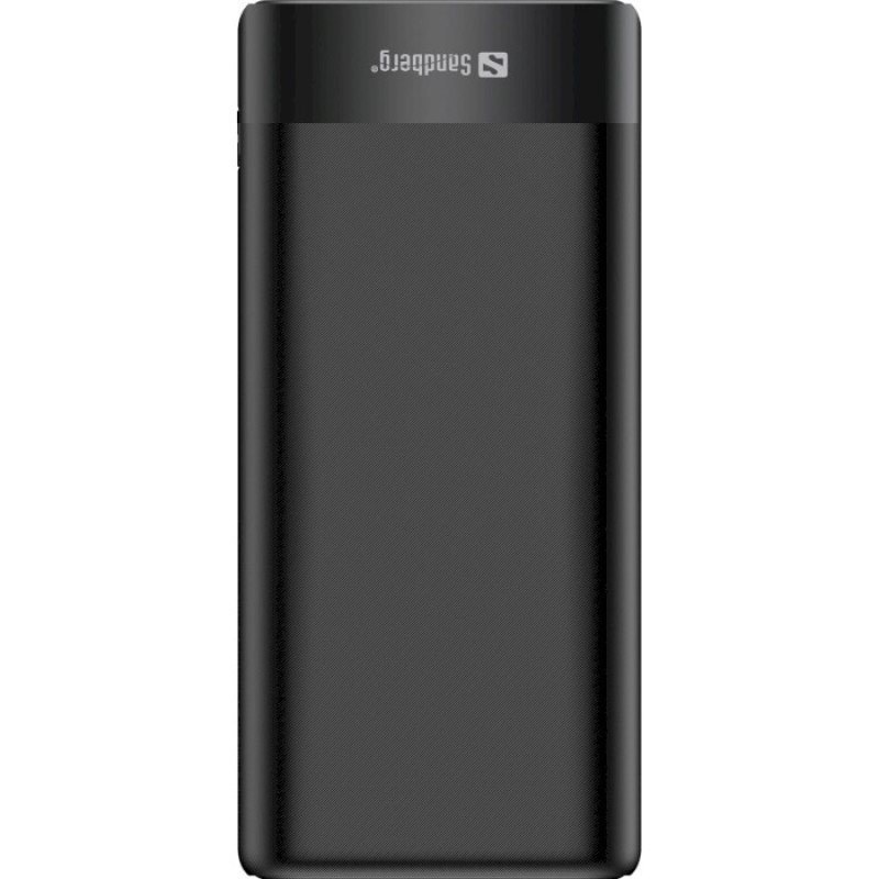 Портативний зарядний пристрій (павербанк) Sandberg PD 65W 3A QC3.0 20000 mAh, USB, 2хType-C OUT (420-62)