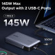 Портативний зарядний пристрій (павербанк) UGREEN PB551 20000mAh 145W Grey (55992)
