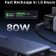 Портативний зарядний пристрій (павербанк) UGREEN PB551 20000mAh 145W Grey (55992)