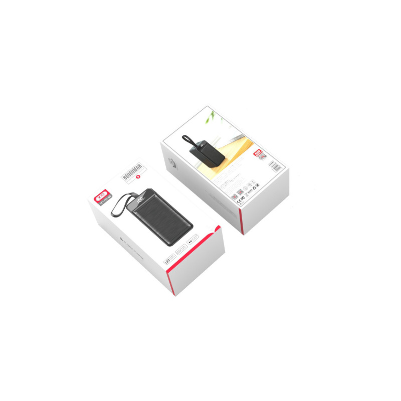 XO PR160 22.5W 80000mAh Black