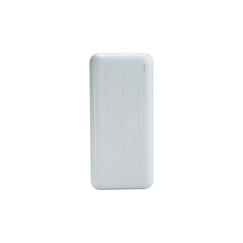XO PR189 2USB+Type-C QC&PD3.0 22.5W 30000mAh White (XO-PR189W/29188)