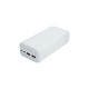 XO PR189 2USB+Type-C QC&PD3.0 22.5W 30000mAh White (XO-PR189W/29188)