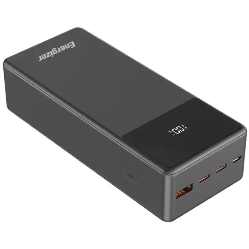 Портативное зарядное устройство (павербанк) Energizer Li-pol 27000mAh 65W Black (UE27062PQ)