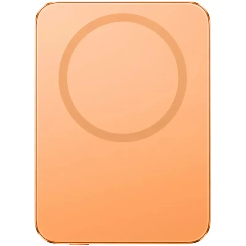 Портативний зарядний пристрій (павербанк) Xiaomi Magnetic UltraThin 5000mAh 15W Orange (BHR0975GL)