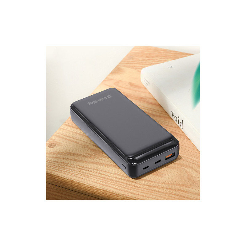 ColorWay Slim 20000mAh Black (CW-PB200LPG3BK-PD)