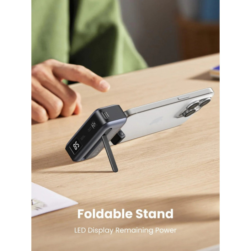 Портативное зарядное устройство (павербанк) UGREEN Nano 5000mAh 22.5W USB Type-C Gray (35338)