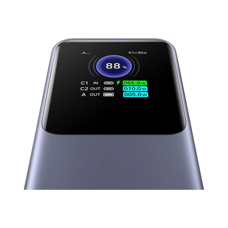 Портативний зарядний пристрій (павербанк) UGREEN PB722 25000mAh 200W Gray (35525B)