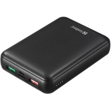 Портативное зарядное устройство (павербанк) Sandberg 15000mAh PD/45W 20V/2.25A QC3.0 USB-C Micro-USB USB-A*2 (420-66)