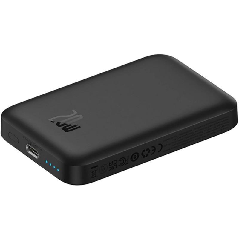 Портативний зарядний пристрій (павербанк) Baseus Magnetic Mini 6000mAh 20W Black P10059002113-00