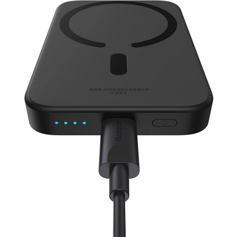 Портативний зарядний пристрій (павербанк) Baseus Magnetic Mini 6000mAh 20W Black P10059002113-00