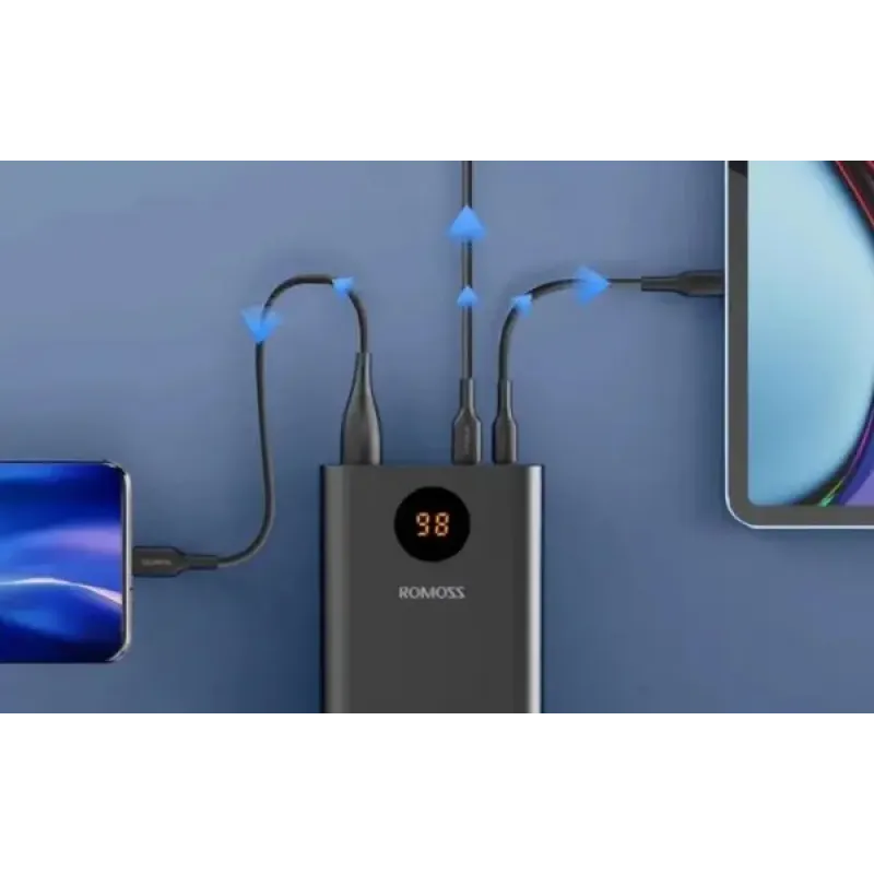 Портативний зарядний пристрій (павербанк) Romoss 30000mAh PEA30 30W (PEA30-292-2111H)