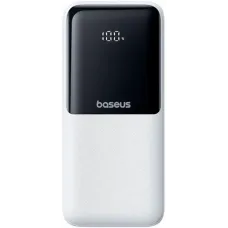 Портативное зарядное устройство (павербанк) Baseus Lipow Built-In Lightning/USB-C 20000mAh White (P10079102213-00)