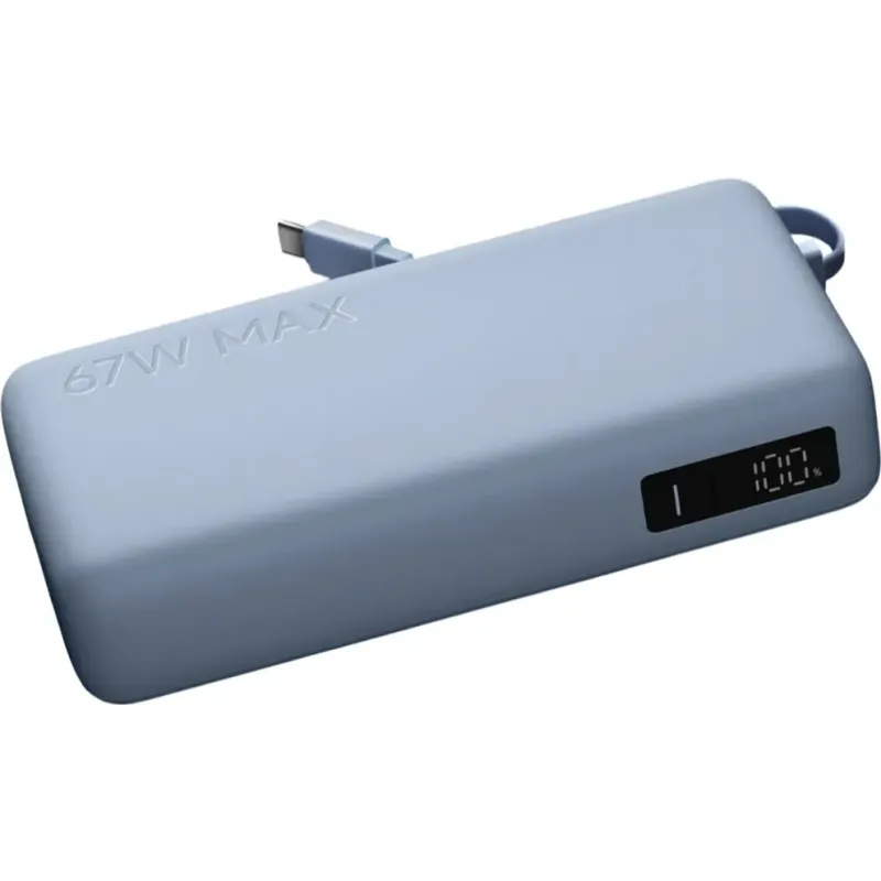 Портативний зарядний пристрій (павербанк) Xiaomi 20000mAh 67W Ice Blue (BHR08O8GL)