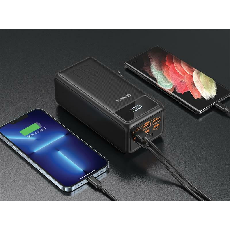 Sandberg PD 50000 mAh 130W PD Black (420-75)