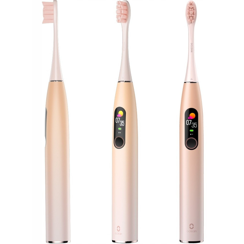 Oclean X Pro Digital Electric Toothbrush Champagne Gold (6970810552553)