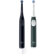Braun Oral-B iO 2 Ультрачорна та Лісова зелень (8006530016636)