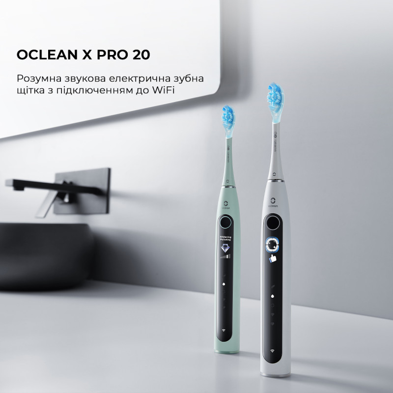 Oclean X Pro 20 Electric Toothbrush White (6970810556957)