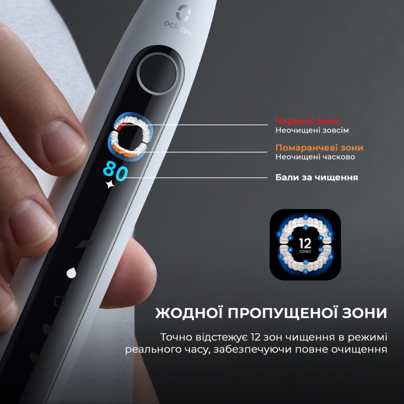 Oclean X Pro 20 Electric Toothbrush White (6970810556957)