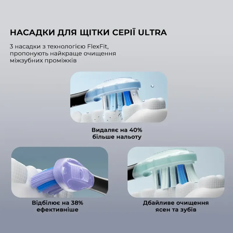 Oclean X Pro 20 Set Electric Toothbrush Black (6970810556964)