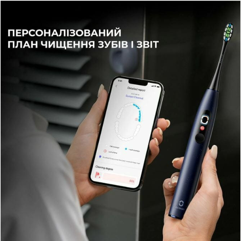 Oclean X Pro Digital Dark Blue (6970810553482)