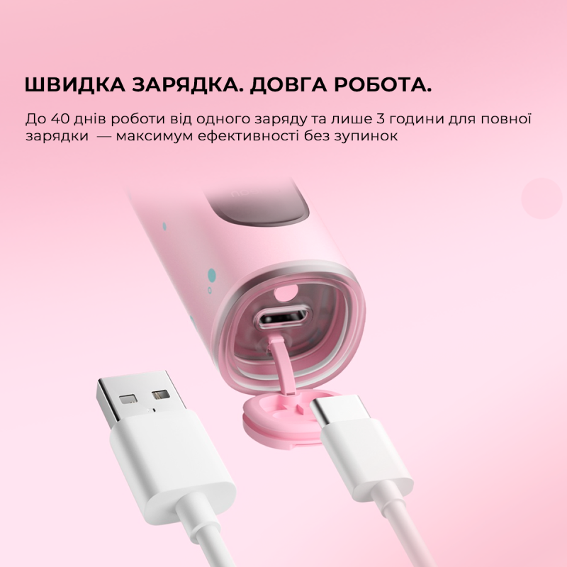Oclean X Kids Set Electric Toothbrush Pink (6970810557220)
