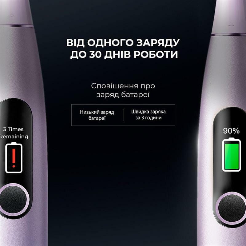 Oclean X Pro Digital Purple (6970810553475)
