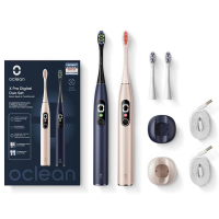 Oclean X Pro Digital Duo Set Dark Blue + Golden (6970810554274)