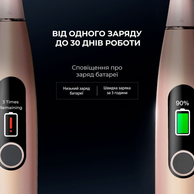 Oclean X Pro Digital Duo Set Dark Blue + Golden (6970810554274)