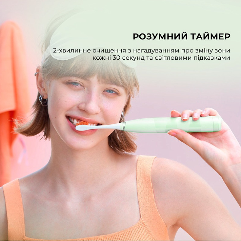 Oclean Flow S Electric Toothbrush Green (6970810557336)
