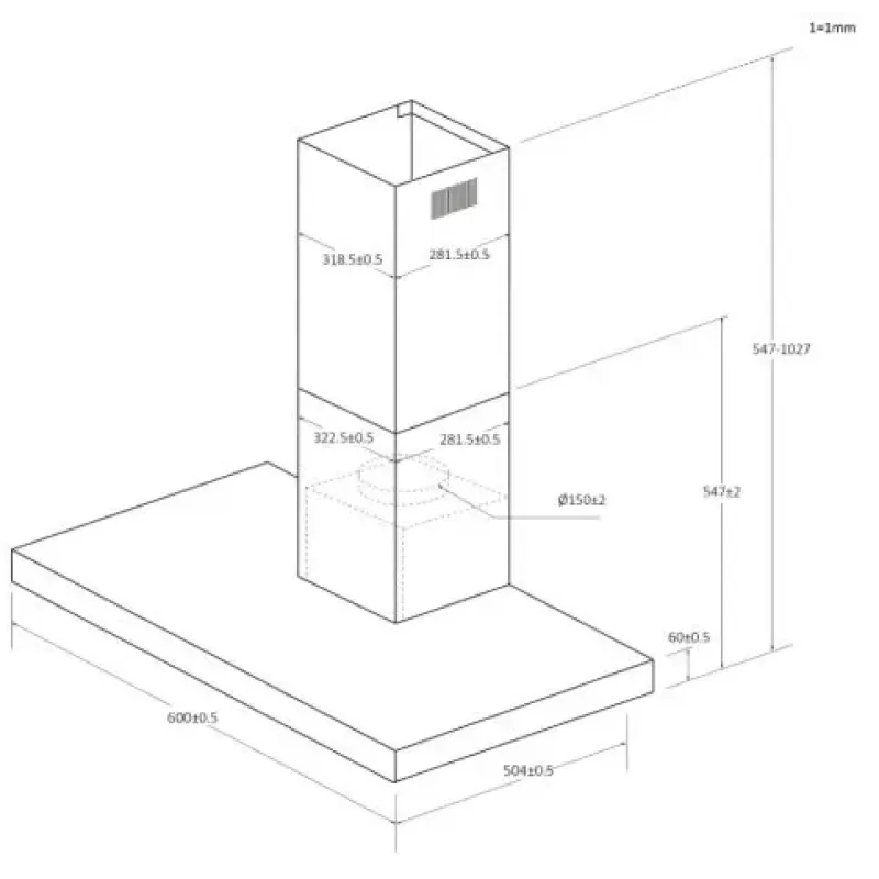 Витяжка Haier HATS6CBS4BWIFI