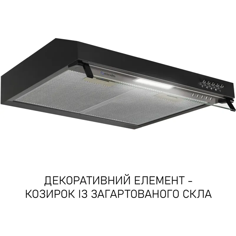 Витяжка Minola HPL 622 BL