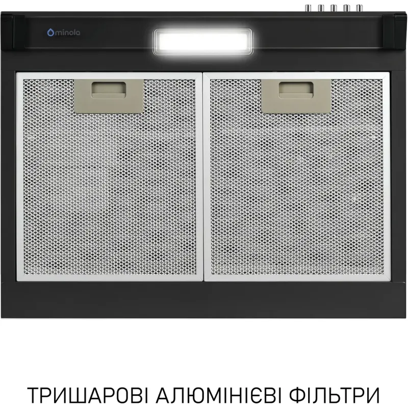 Витяжка Minola HPL 622 BL