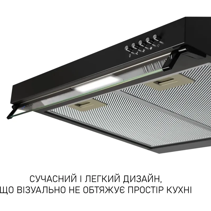 Витяжка Minola HPL 622 BL