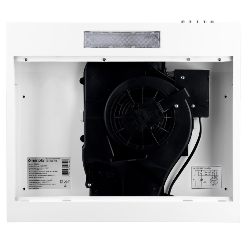 Вытяжка Minola HPL 512 WH