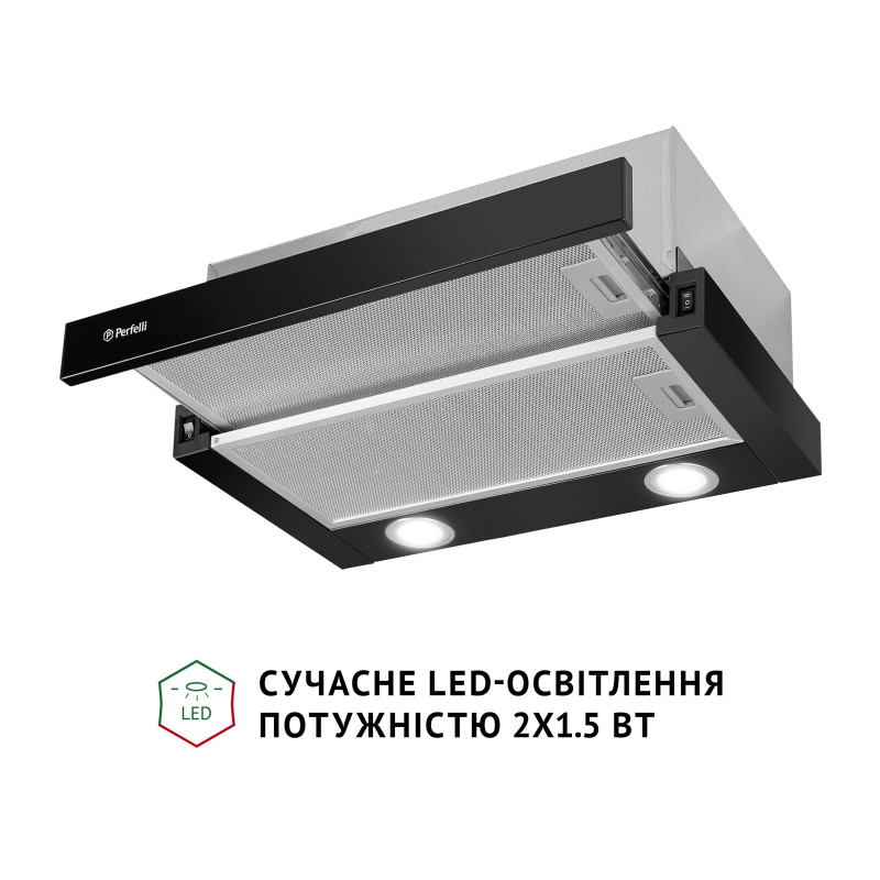 Вытяжка Perfelli TL 502 BL LED