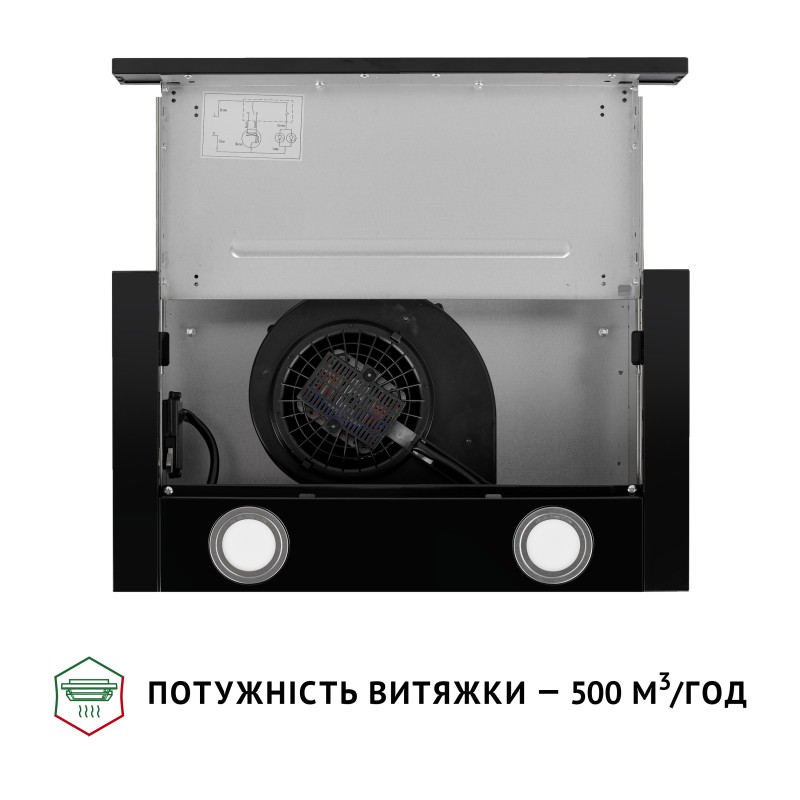 Вытяжка Perfelli TL 502 BL LED