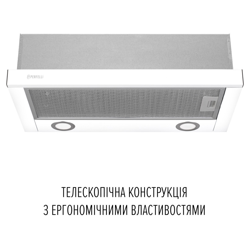 Вытяжка Perfelli TL 6622 WH 1000 LED