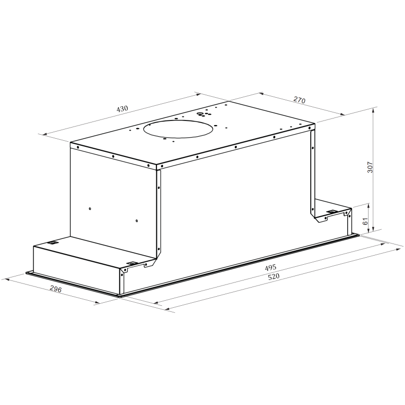 Витяжка Gunter&Hauer ATALA 1060 GL Inverter