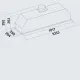 Витяжка FALMEC GRUPPO INCASSO PLUS 105 нерж. сталь 800 CGIW05.E26P2#EUI490F